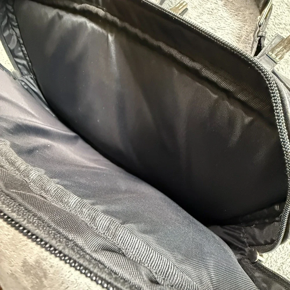 Vintage Coach Conner Briefcase Black Leather Messenger Laptop Bag F043-5237